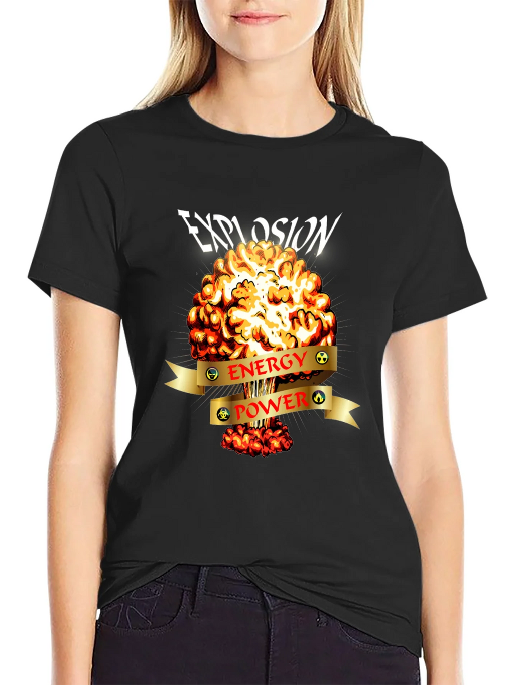 Explosion Energy Power Graphic Tee product image 2