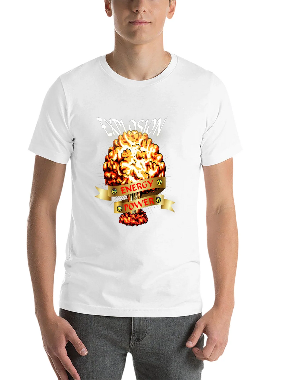Explosion Energy Power Graphic Tee product image 6