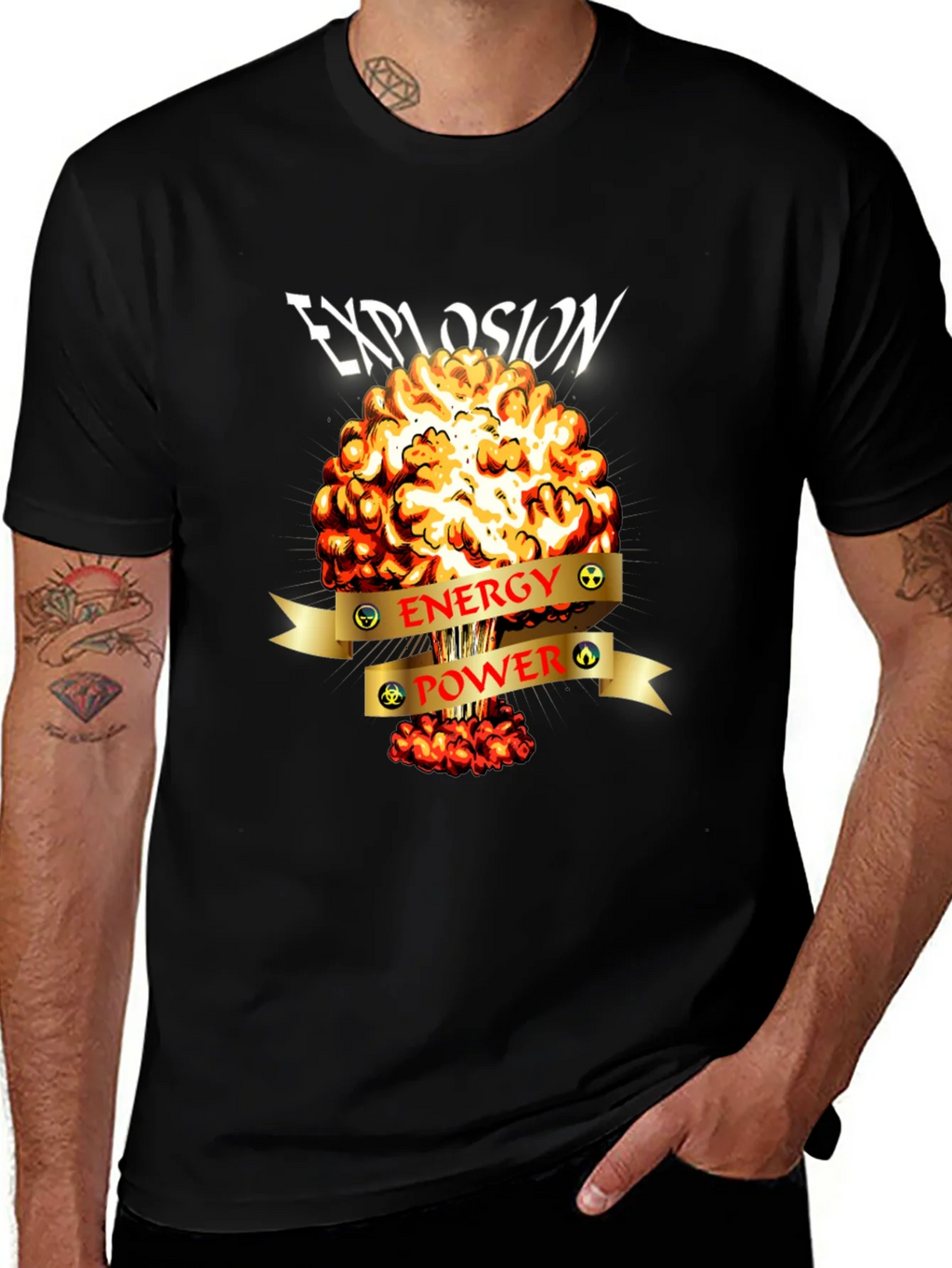 Explosion Energy Power Graphic Tee product image 1