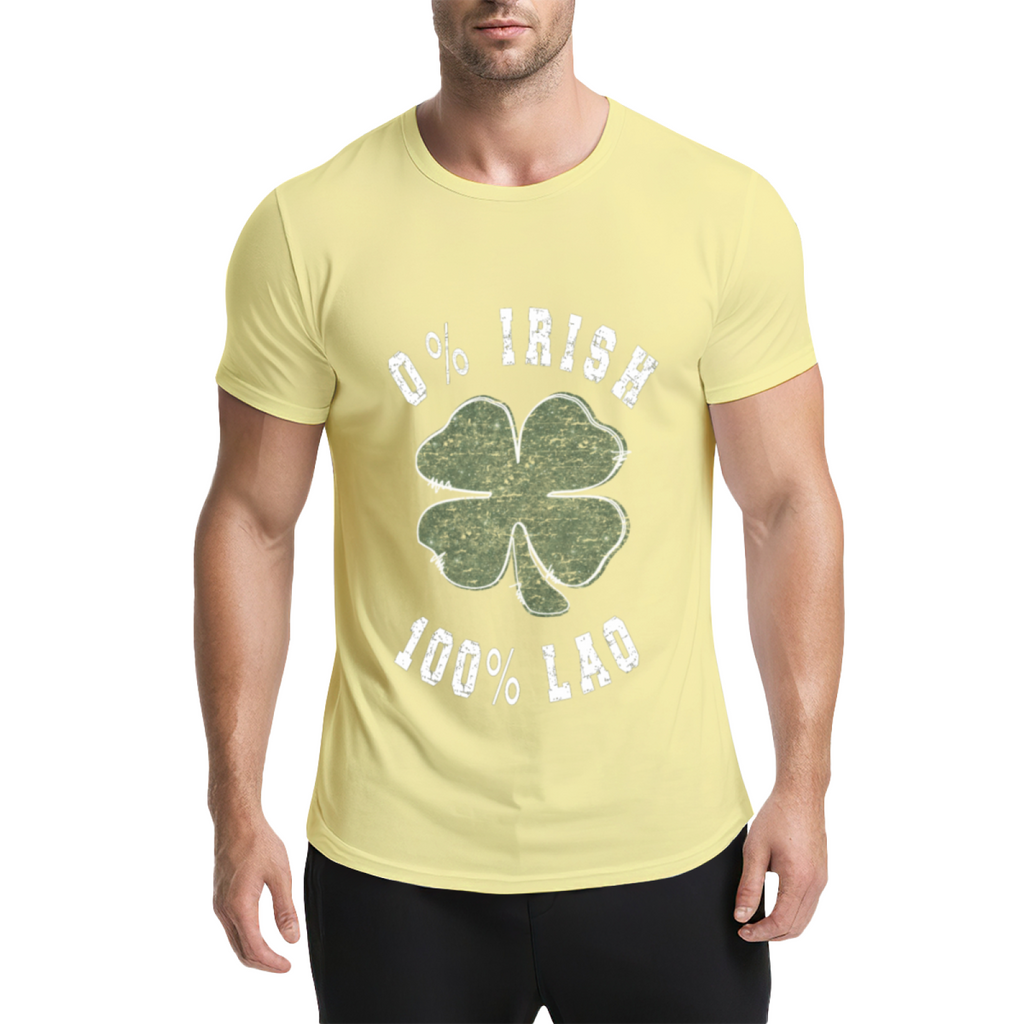 0% Irish 100% Lao Funny St Patrick's Day Four Leaf Clover product image 20