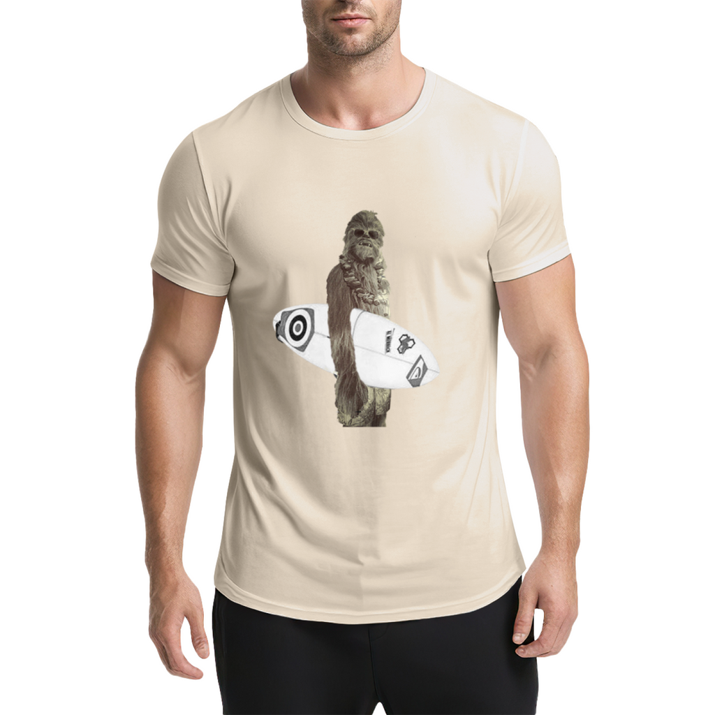 Chewbacca Surfer Funny Star Wars T-Shirt product image 19