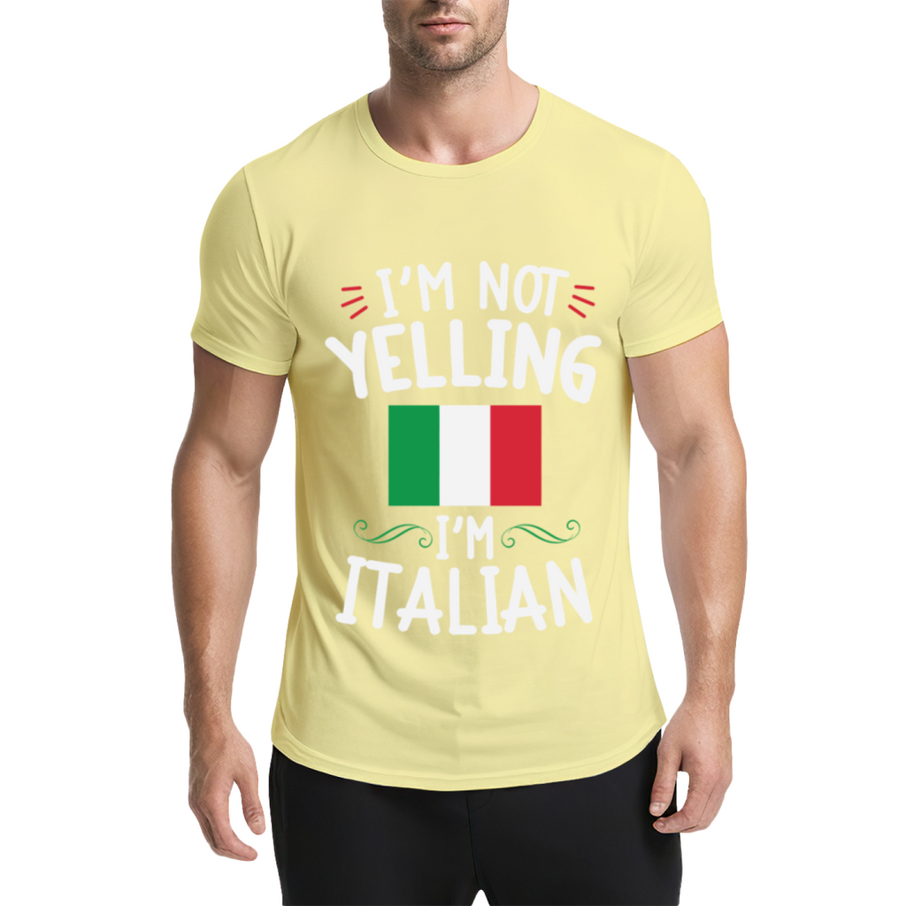 I'm Not Yelling I'm Italian Italy Flag Funny Heritage Tee product image 18