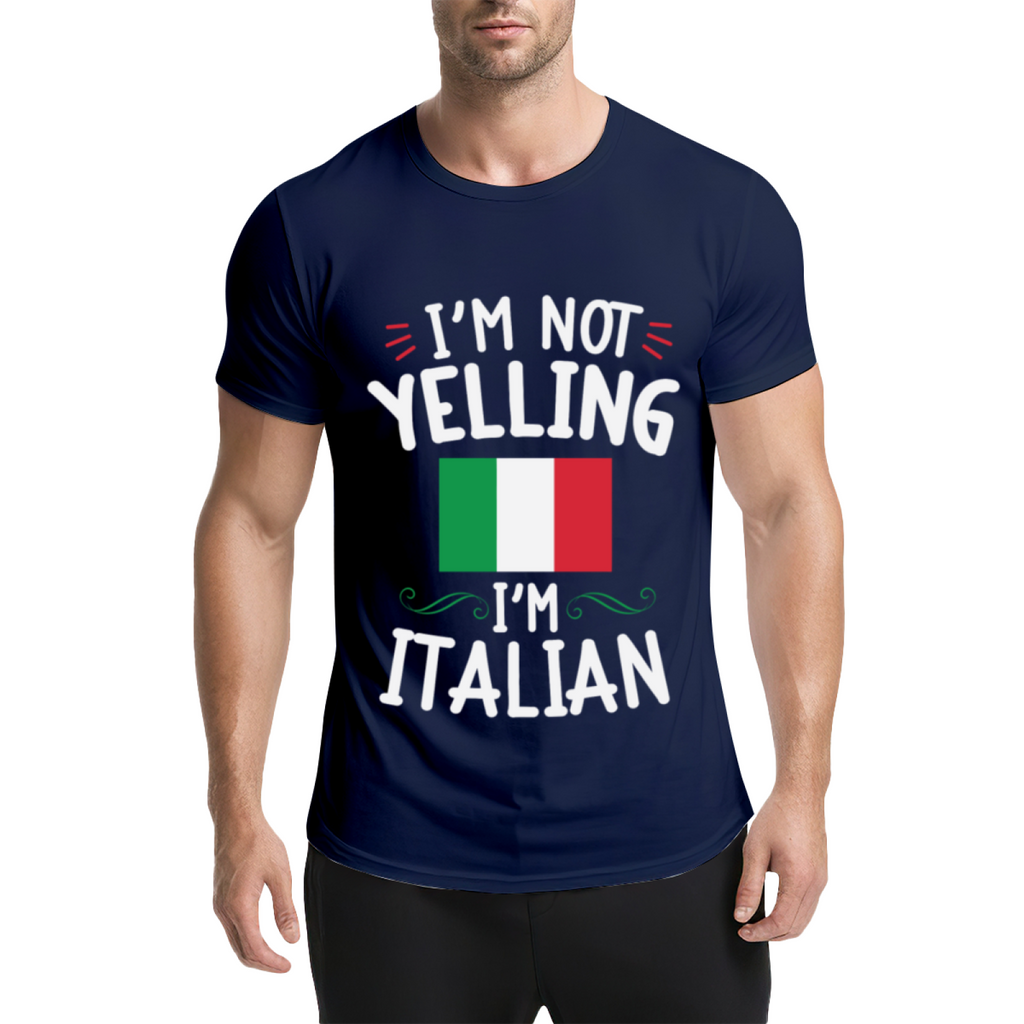 I'm Not Yelling I'm Italian Italy Flag Funny Heritage Tee product image 17