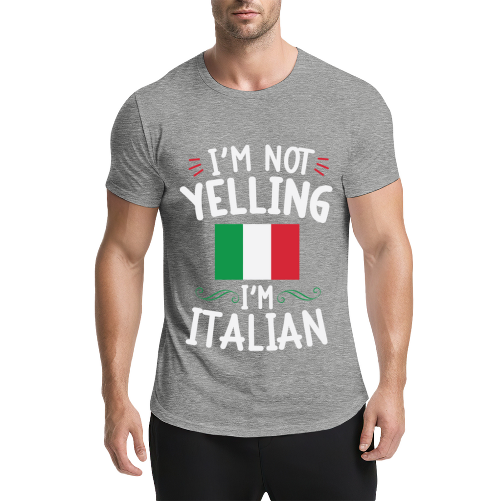 I'm Not Yelling I'm Italian Italy Flag Funny Heritage Tee product image 15