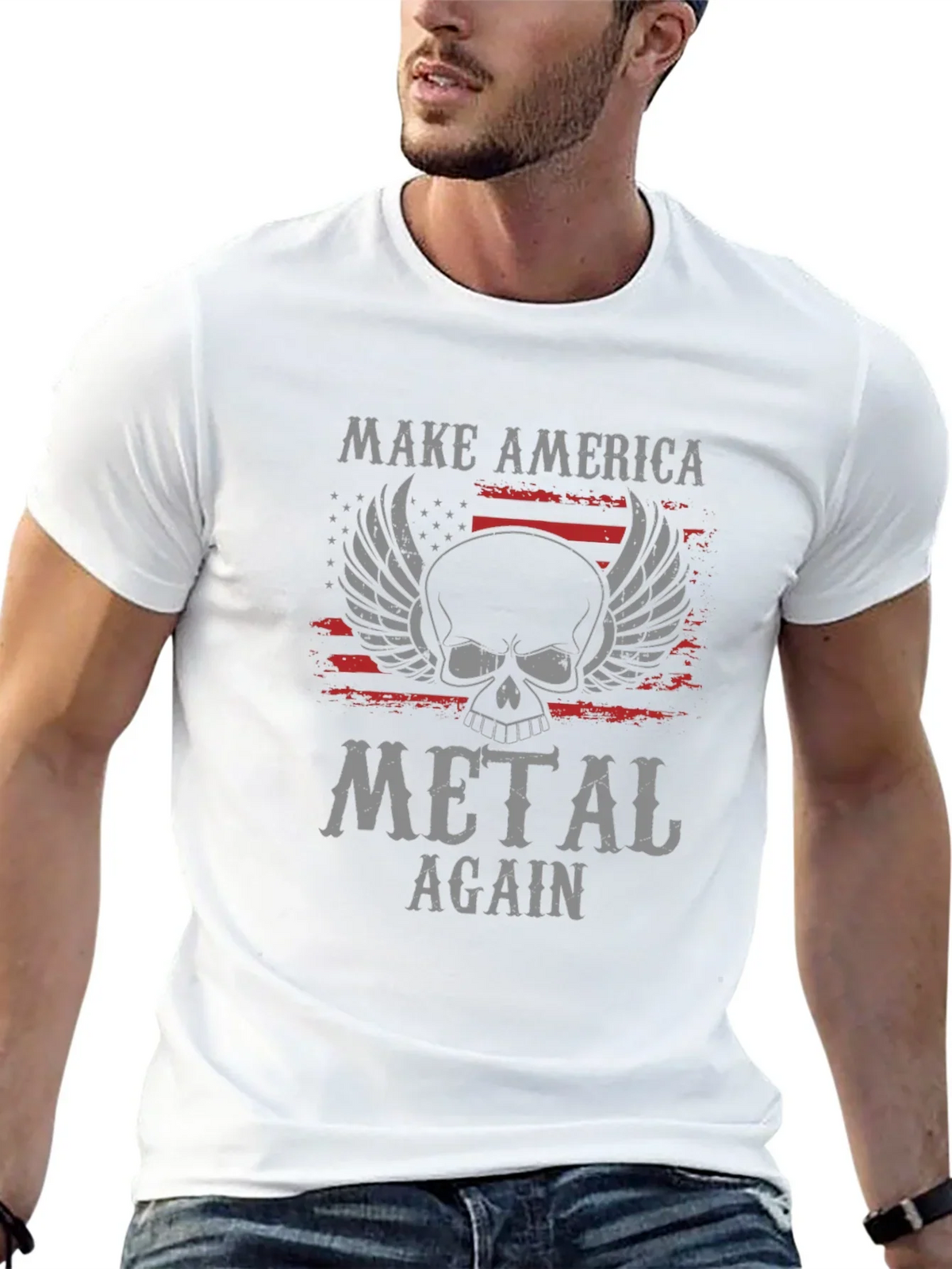 Make America Metal Again T-Shirt product image 12
