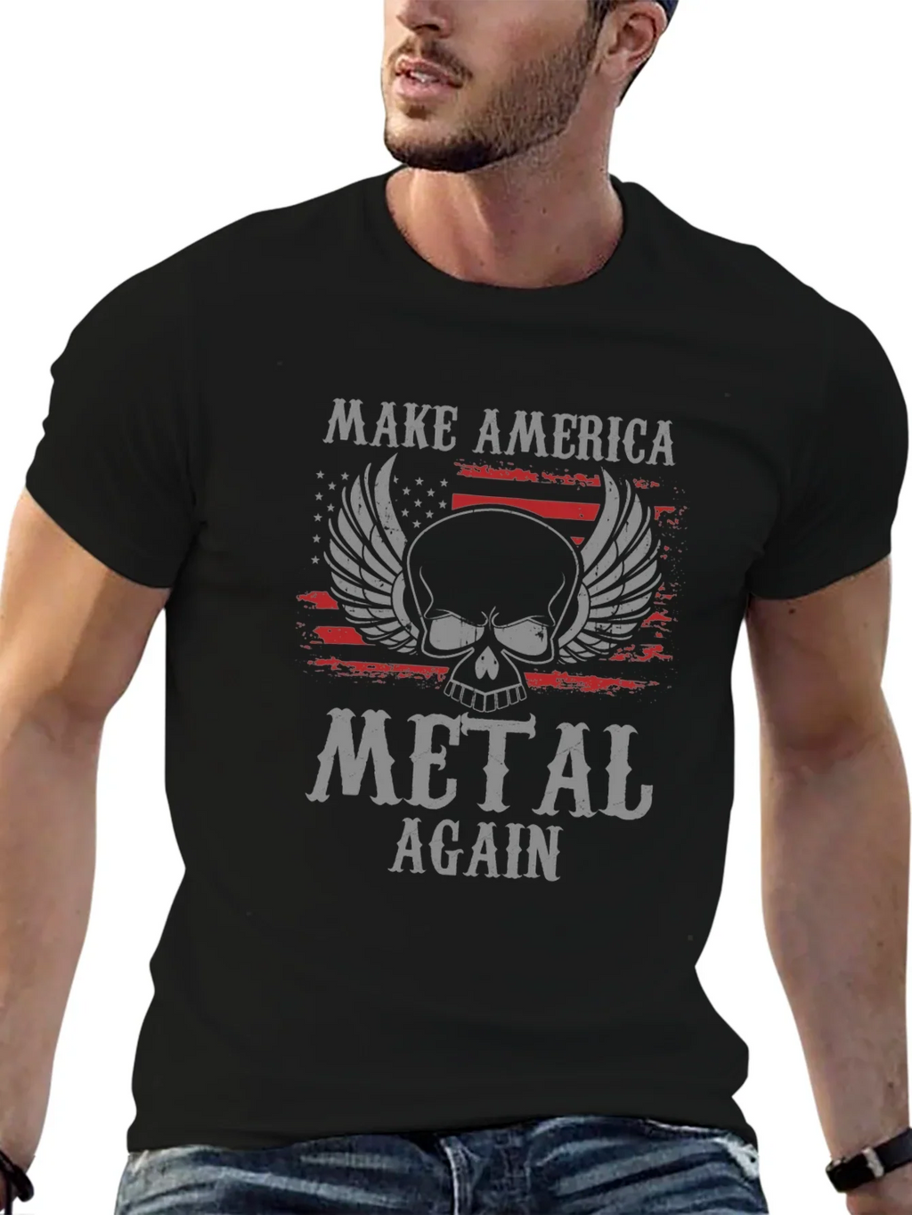 Make America Metal Again T-Shirt product image 6