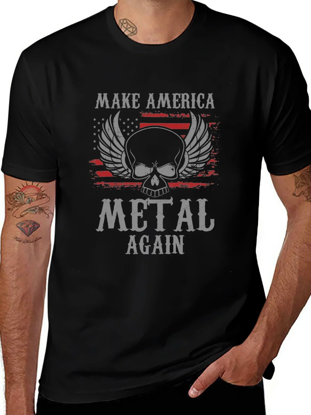 Make America Metal Again T-Shirt product image 1
