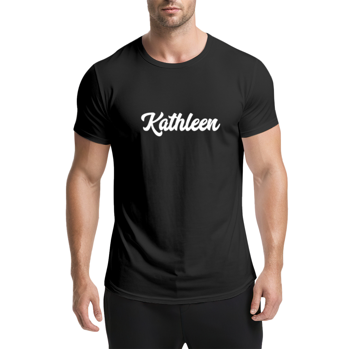 Vintage Retro Script Name Graphic Tee - Personalized product image 9