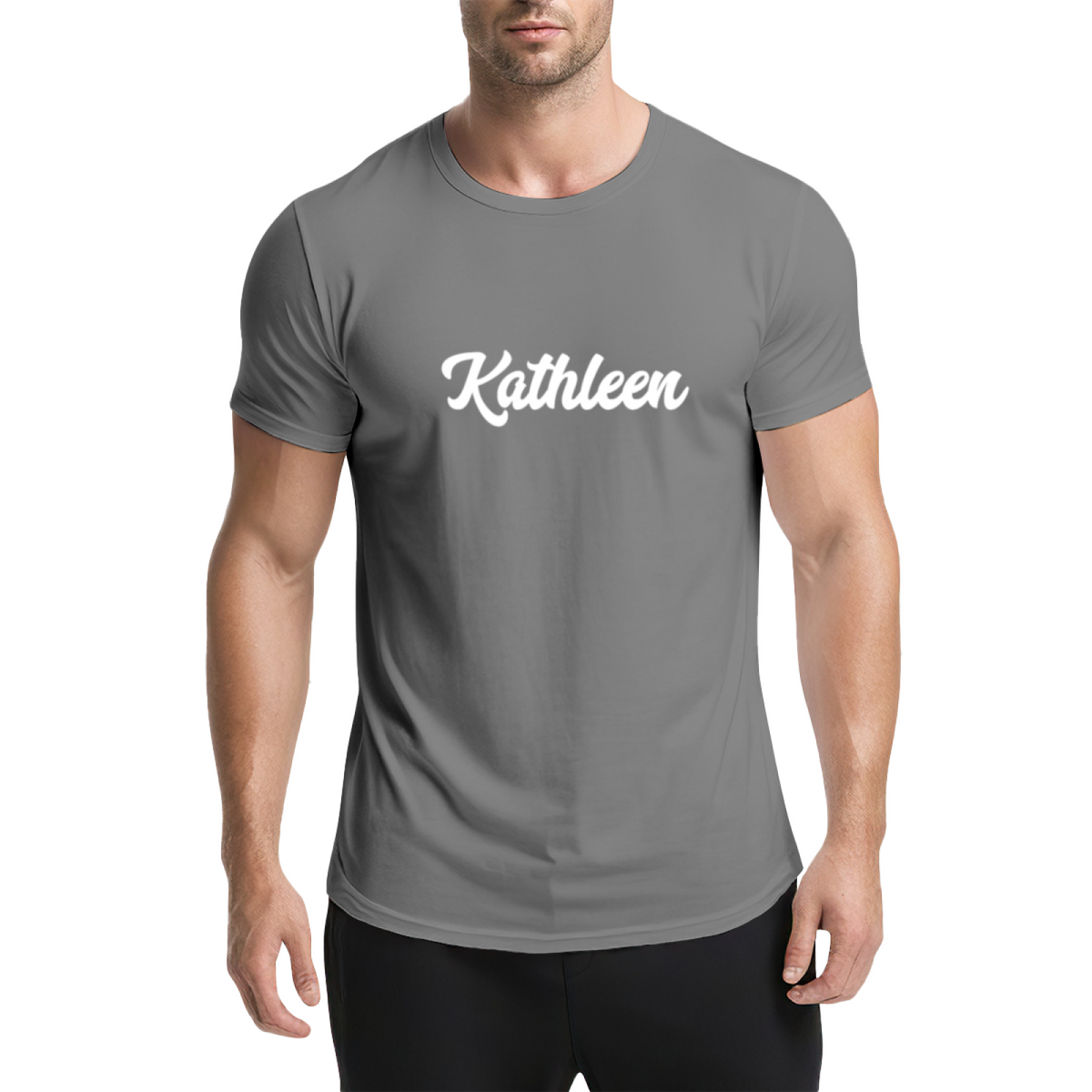 Vintage Retro Script Name Graphic Tee - Personalized product image 11