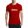 Vintage Retro Script Name Graphic Tee - Personalized product image 1