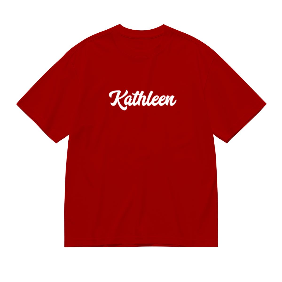 Vintage Retro Script Name Graphic Tee - Personalized product image 2