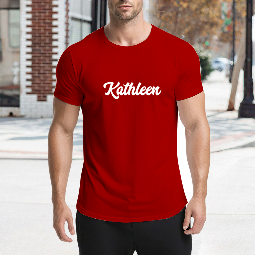 Vintage Retro Script Name Graphic Tee - Personalized product image 4