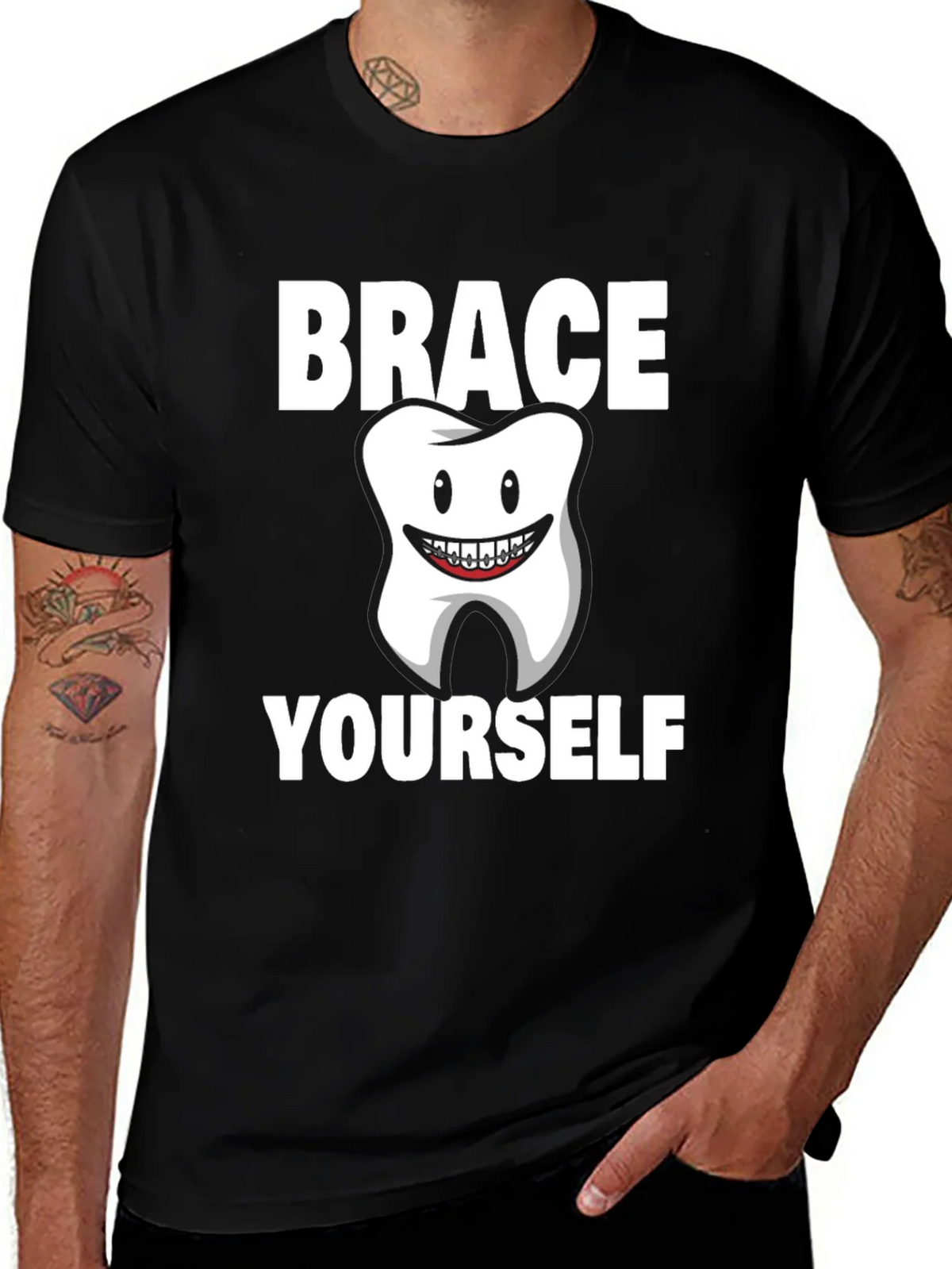 Brace Yourself Dental T-Shirt product image 1