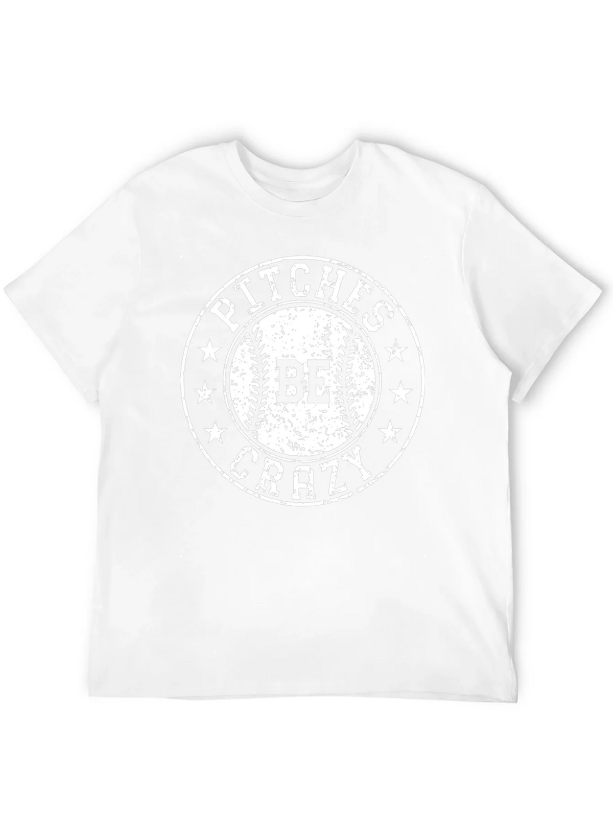 Pitches Be Crazy Baseball Graphic Tee - Black product image 11