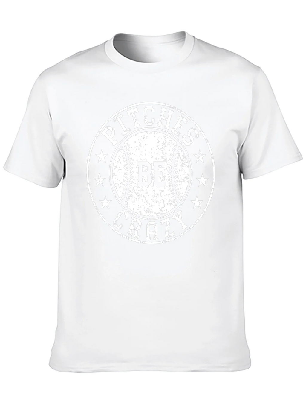 Pitches Be Crazy Baseball Graphic Tee - Black product image 9