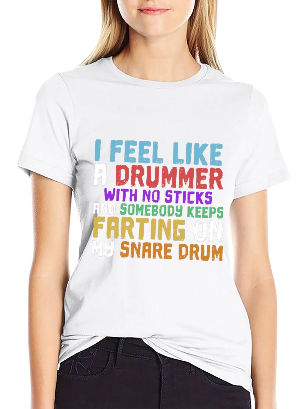 Funny Drummer T-Shirt - I Feel Like A product image 8