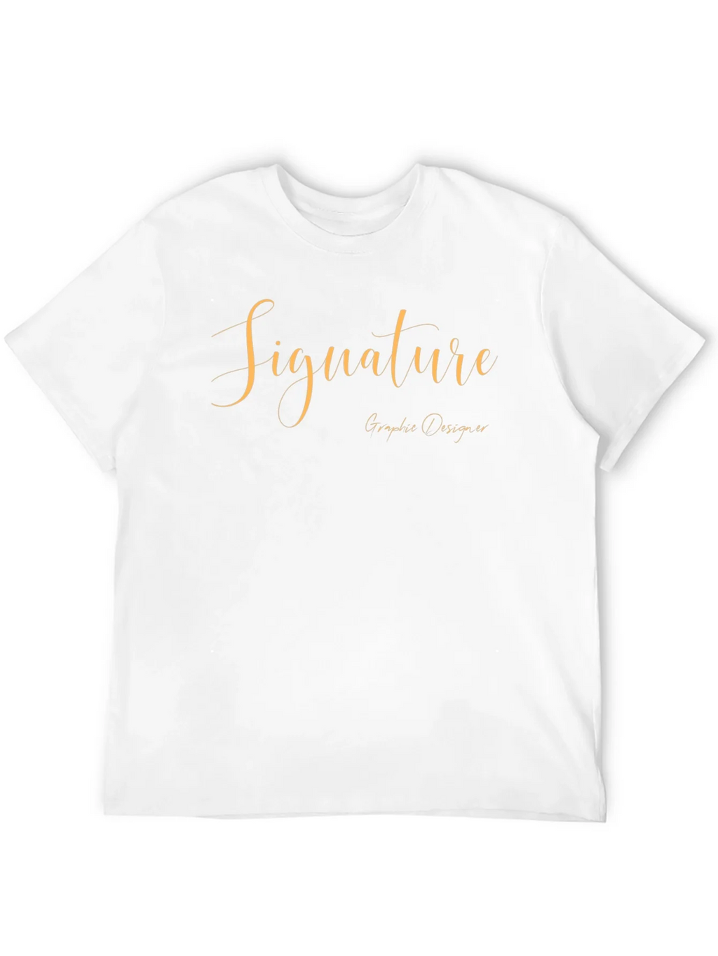 Signature Graphic Designer Black T-Shirt product image 11