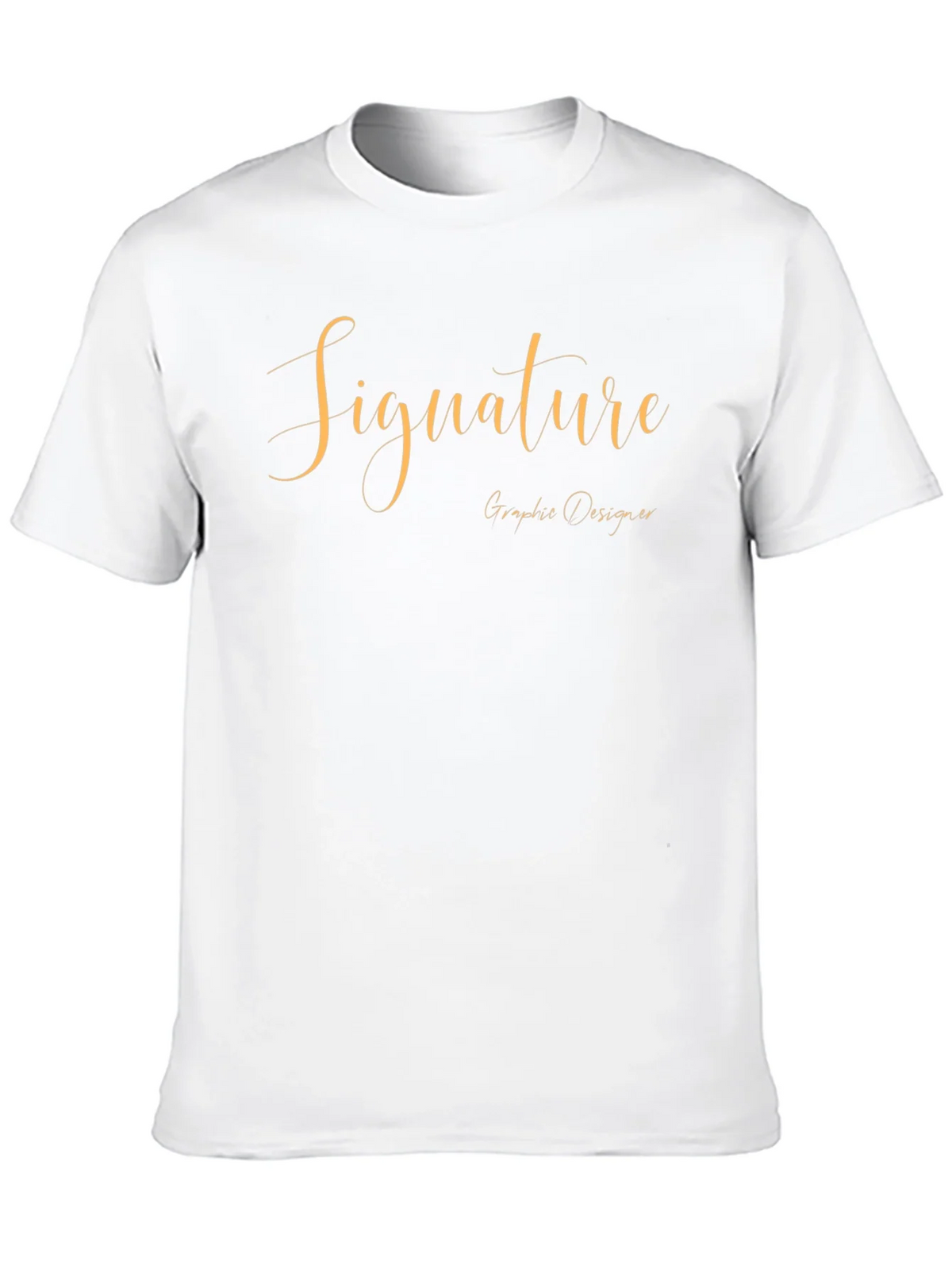 Signature Graphic Designer Black T-Shirt product image 9