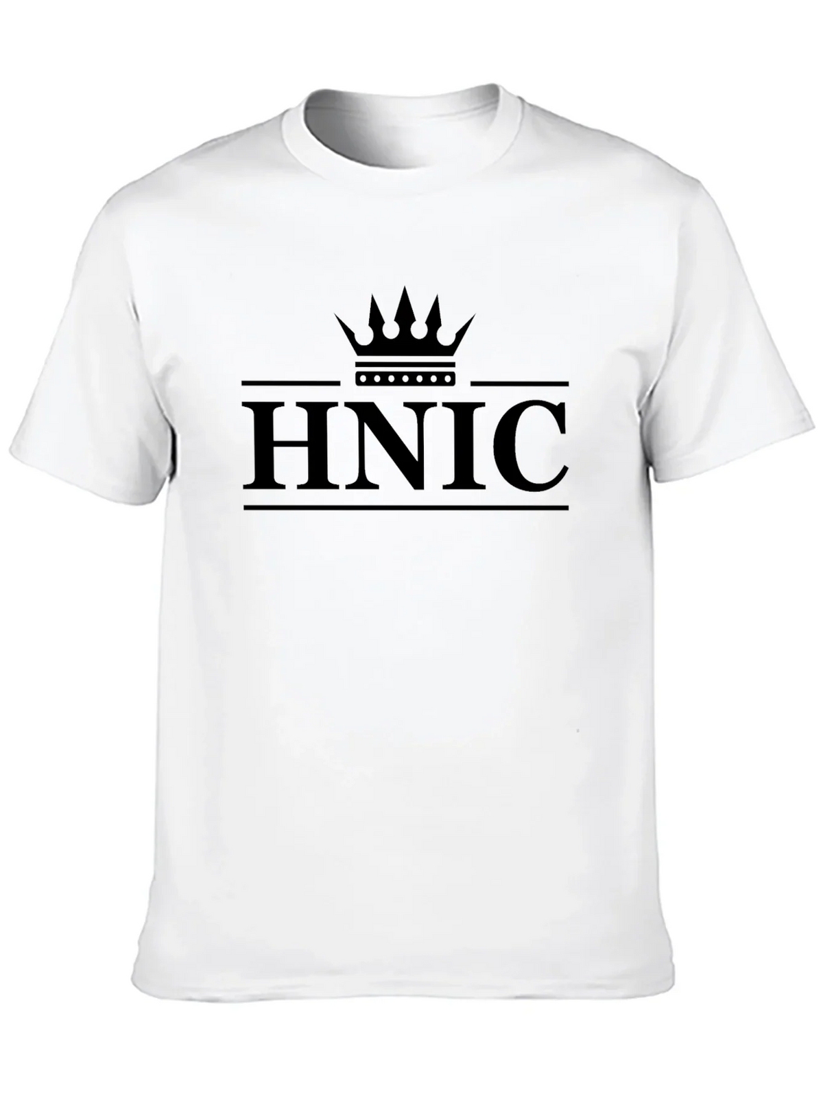 HNIC Crown Graphic T-Shirt - Premium Black Cotton Tee product image 9
