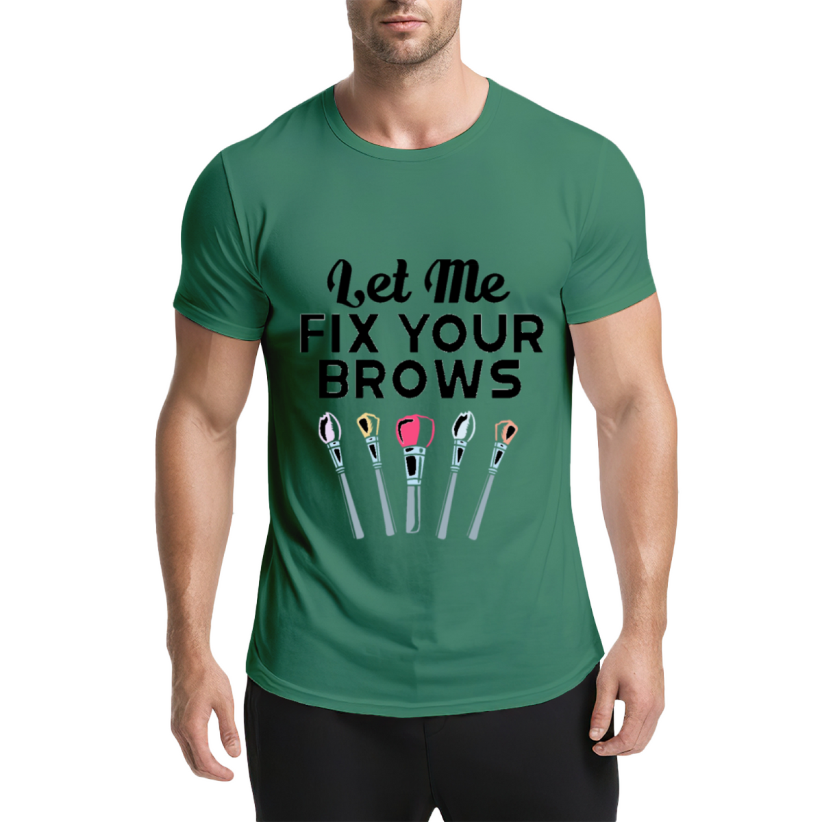 Let Me Fix Your Brows Funny Eyebrow Groomer Graphic Tee product image 11