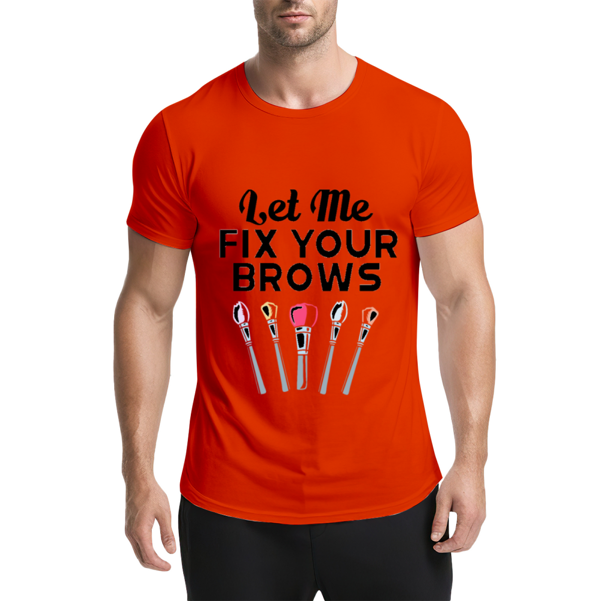 Let Me Fix Your Brows Funny Eyebrow Groomer Graphic Tee product image 15