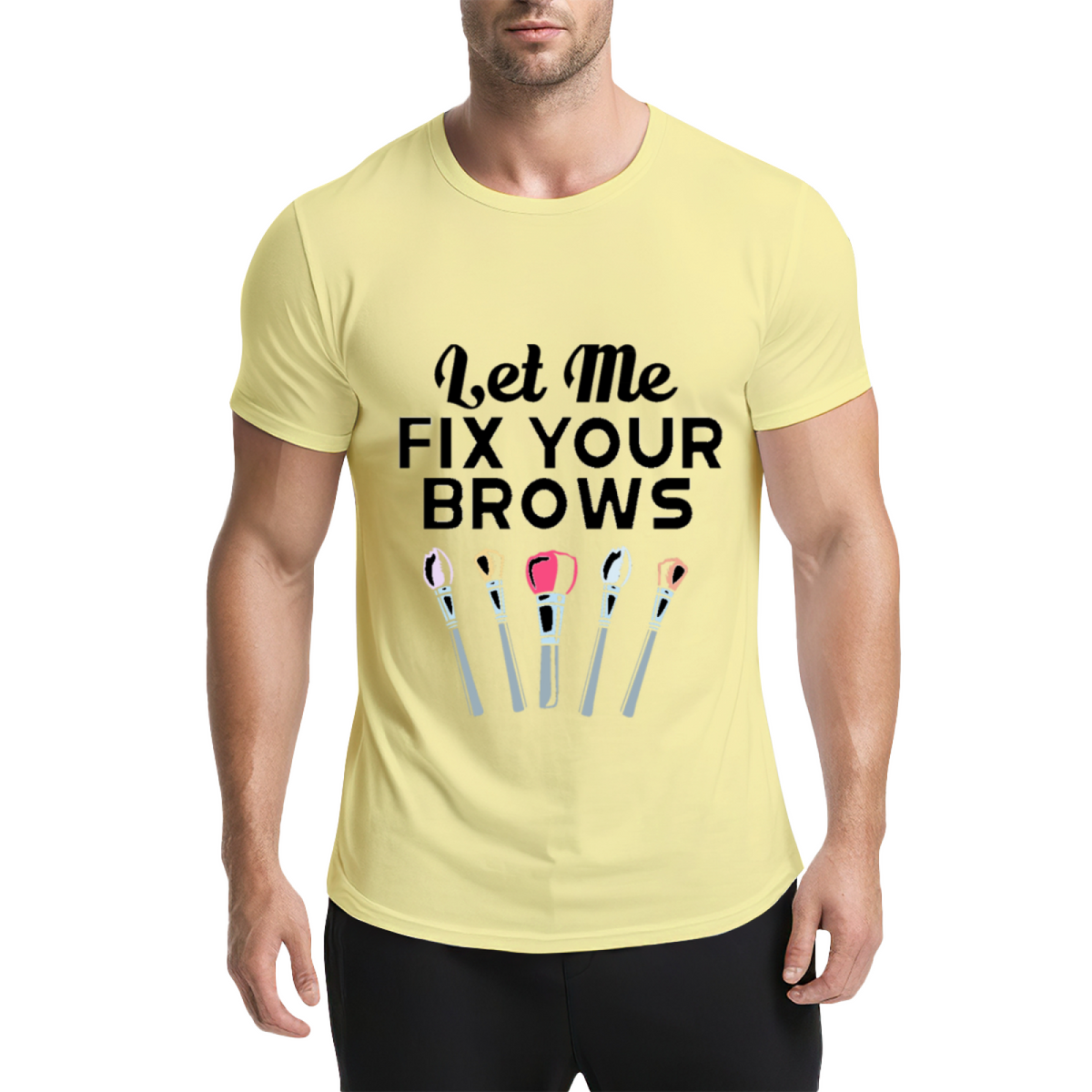 Let Me Fix Your Brows Funny Eyebrow Groomer Graphic Tee product image 20