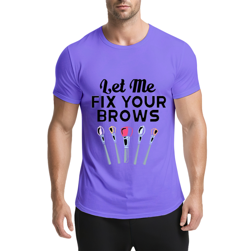 Let Me Fix Your Brows Funny Eyebrow Groomer Graphic Tee product image 17
