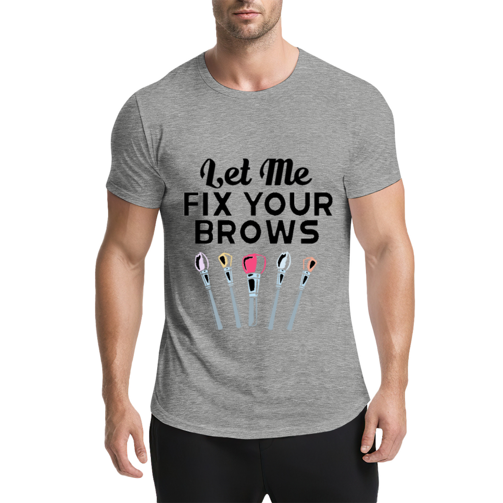Let Me Fix Your Brows Funny Eyebrow Groomer Graphic Tee product image 16