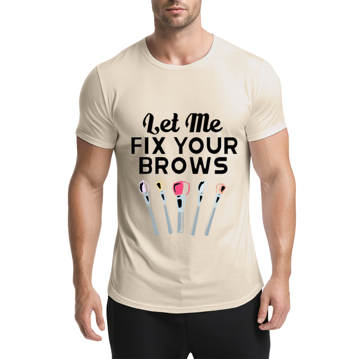 Let Me Fix Your Brows Funny Eyebrow Groomer Graphic Tee product image 21