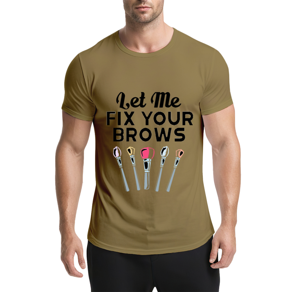 Let Me Fix Your Brows Funny Eyebrow Groomer Graphic Tee product image 13