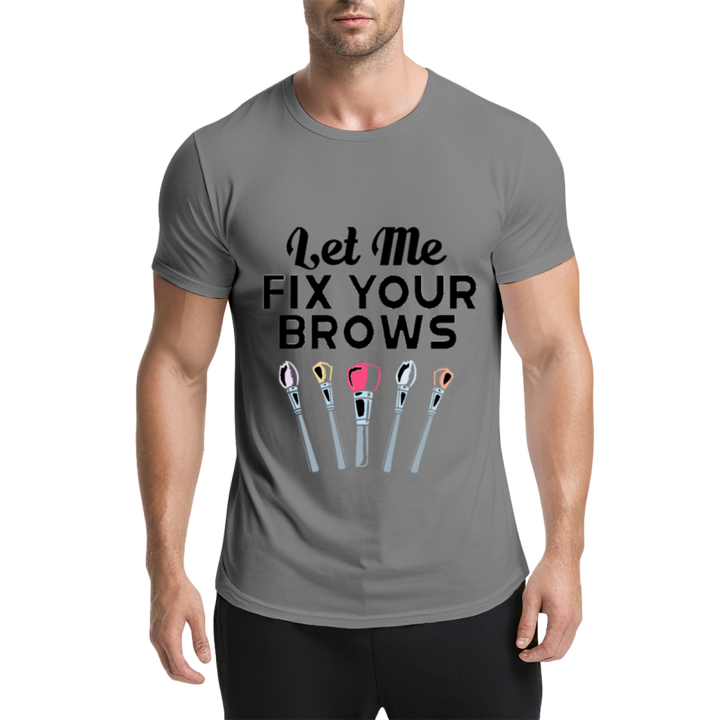 Let Me Fix Your Brows Funny Eyebrow Groomer Graphic Tee product image 10