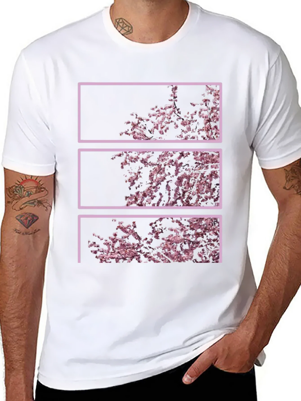 Black Cherry Blossom T-Shirt product image 7