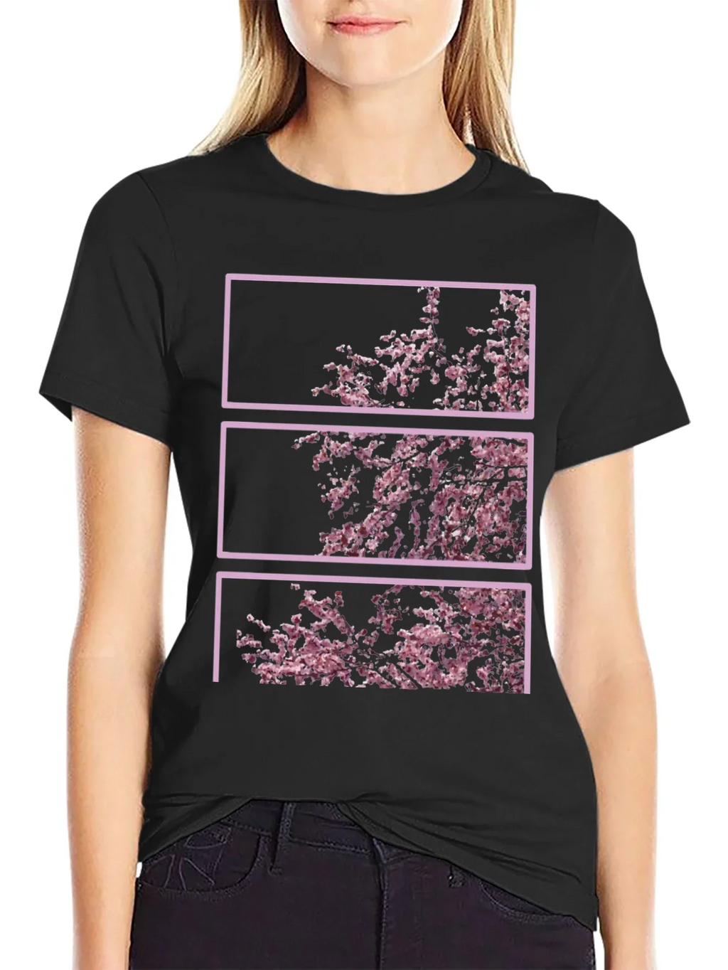 Black Cherry Blossom T-Shirt product image 2