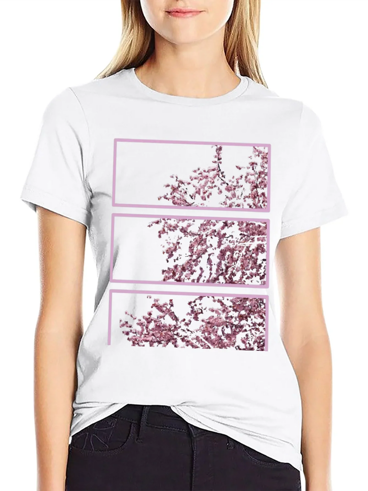Black Cherry Blossom T-Shirt product image 8