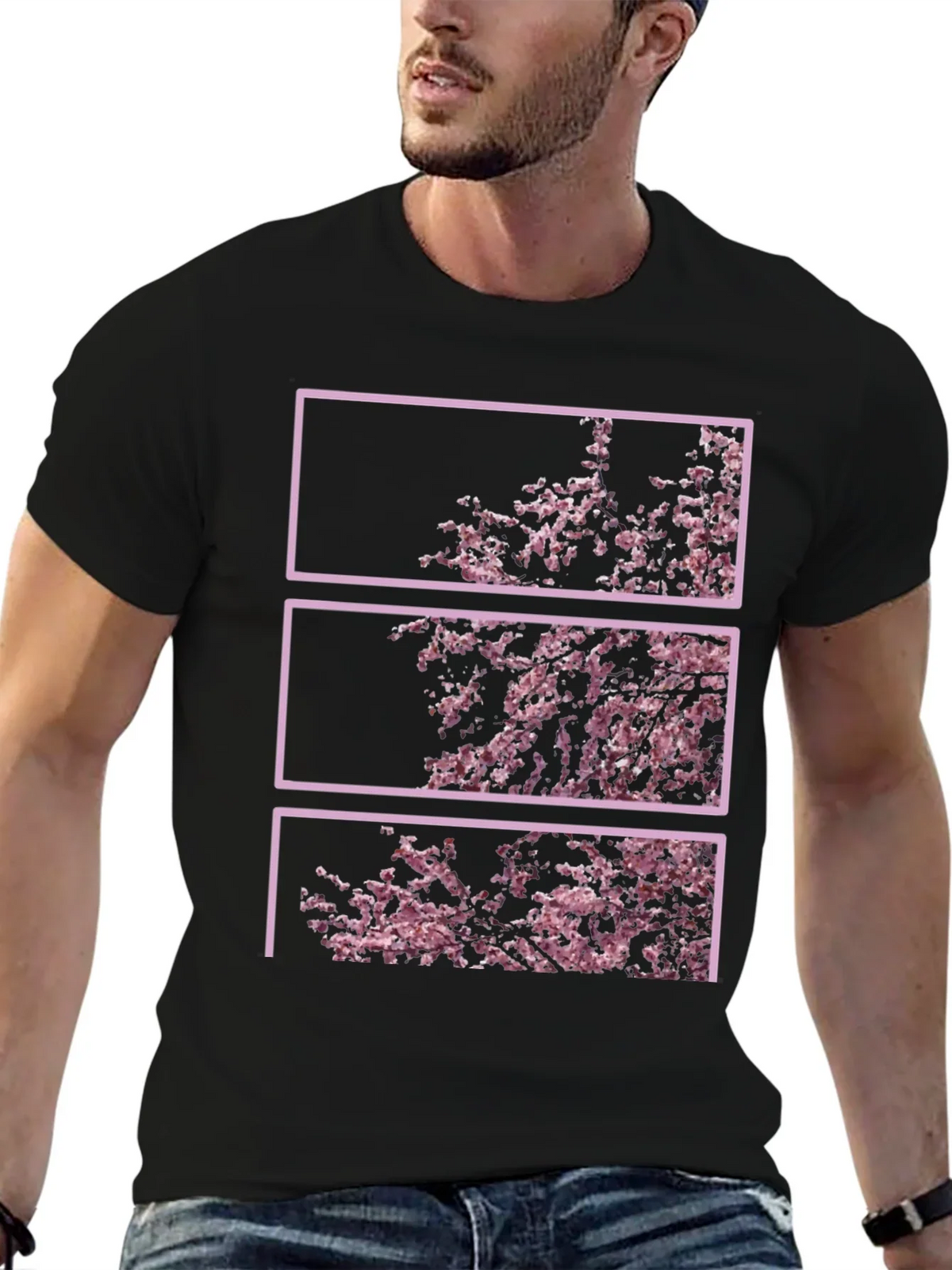 Black Cherry Blossom T-Shirt product image 6