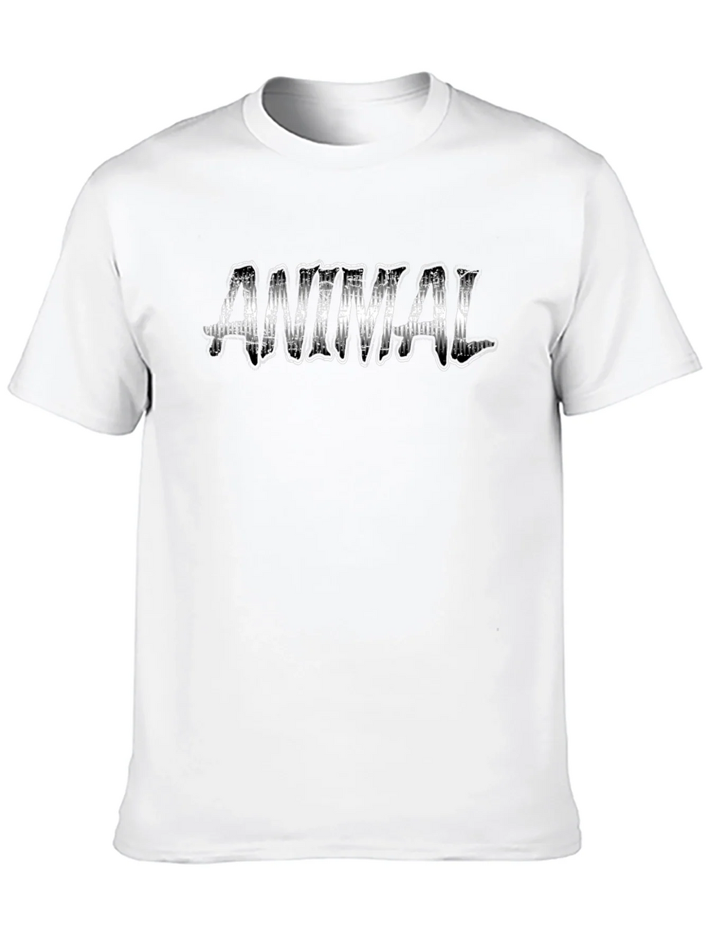 Animal Graphic Print Black T-Shirt product image 9