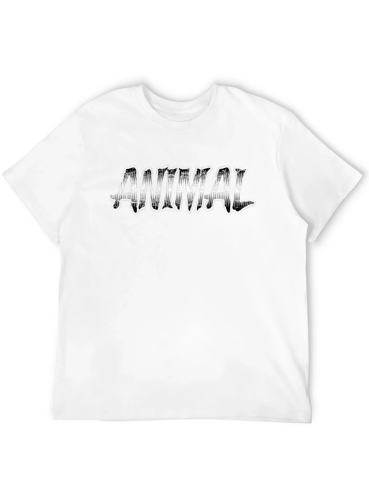 Animal Graphic Print Black T-Shirt product image 11