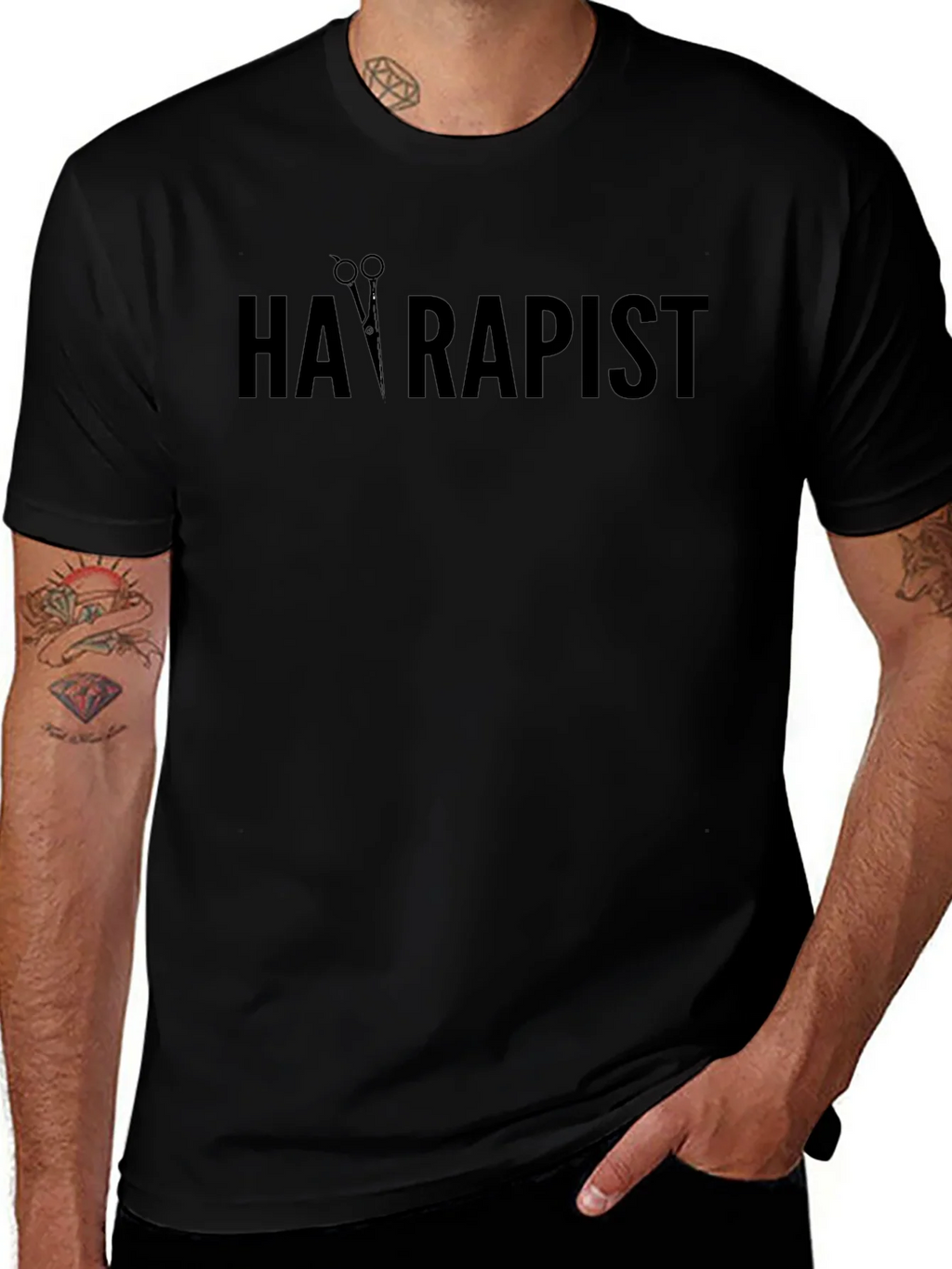 Hairapist Graphic Tee - Funny Hairdresser T-Shirt product image 1