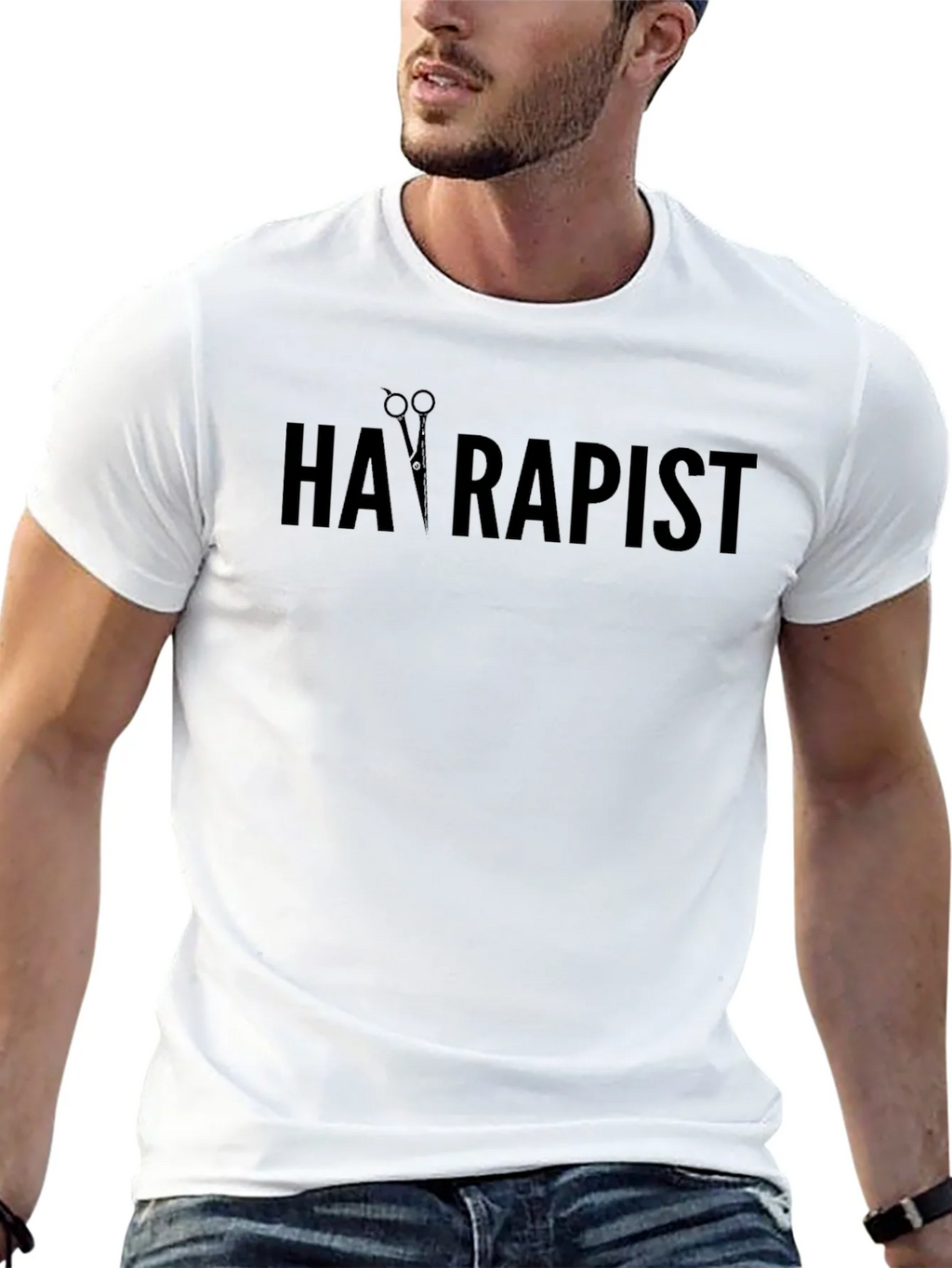 Hairapist Graphic Tee - Funny Hairdresser T-Shirt product image 12