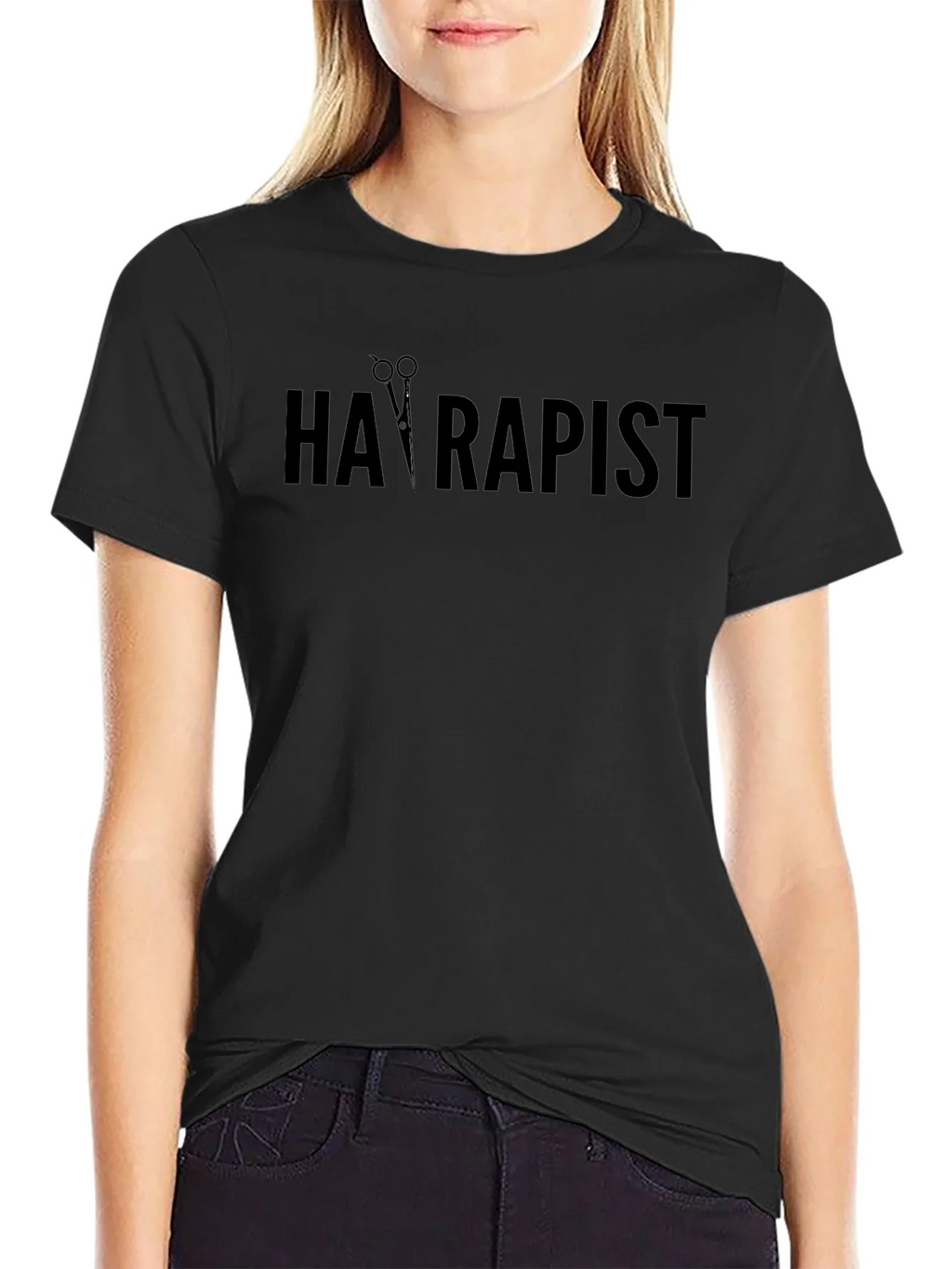 Hairapist Graphic Tee - Funny Hairdresser T-Shirt product image 2