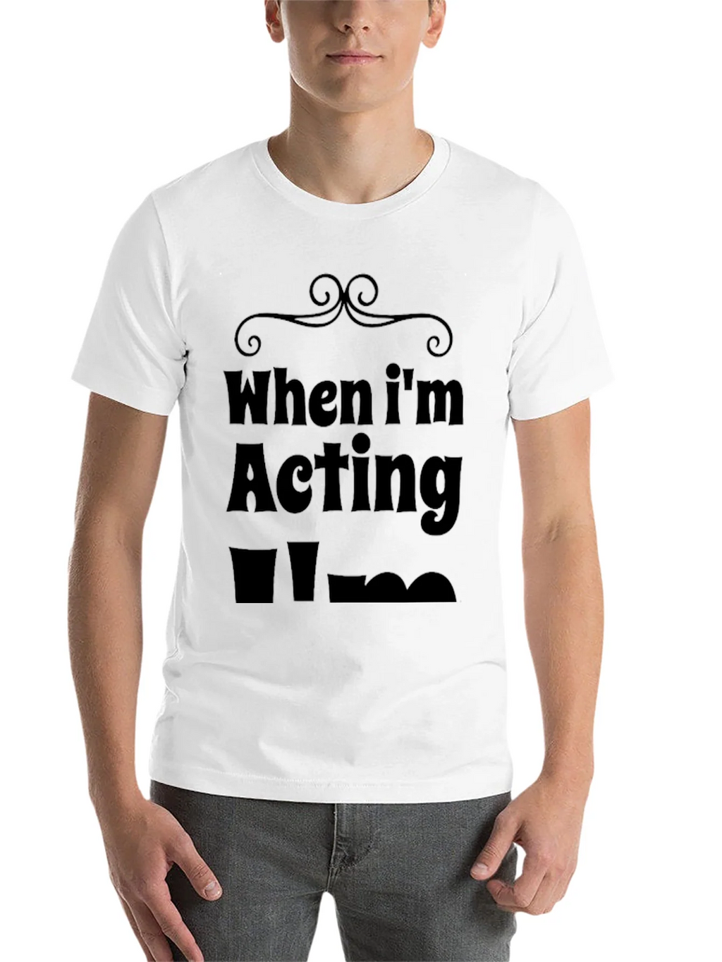 When Im Acting Norm T-Shirt product image 10