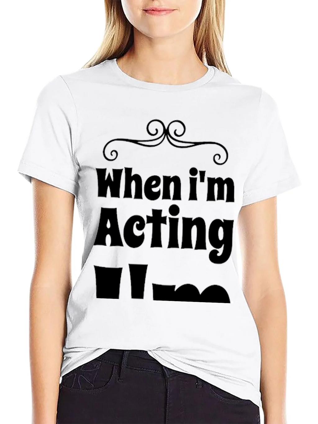 When Im Acting Norm T-Shirt product image 8