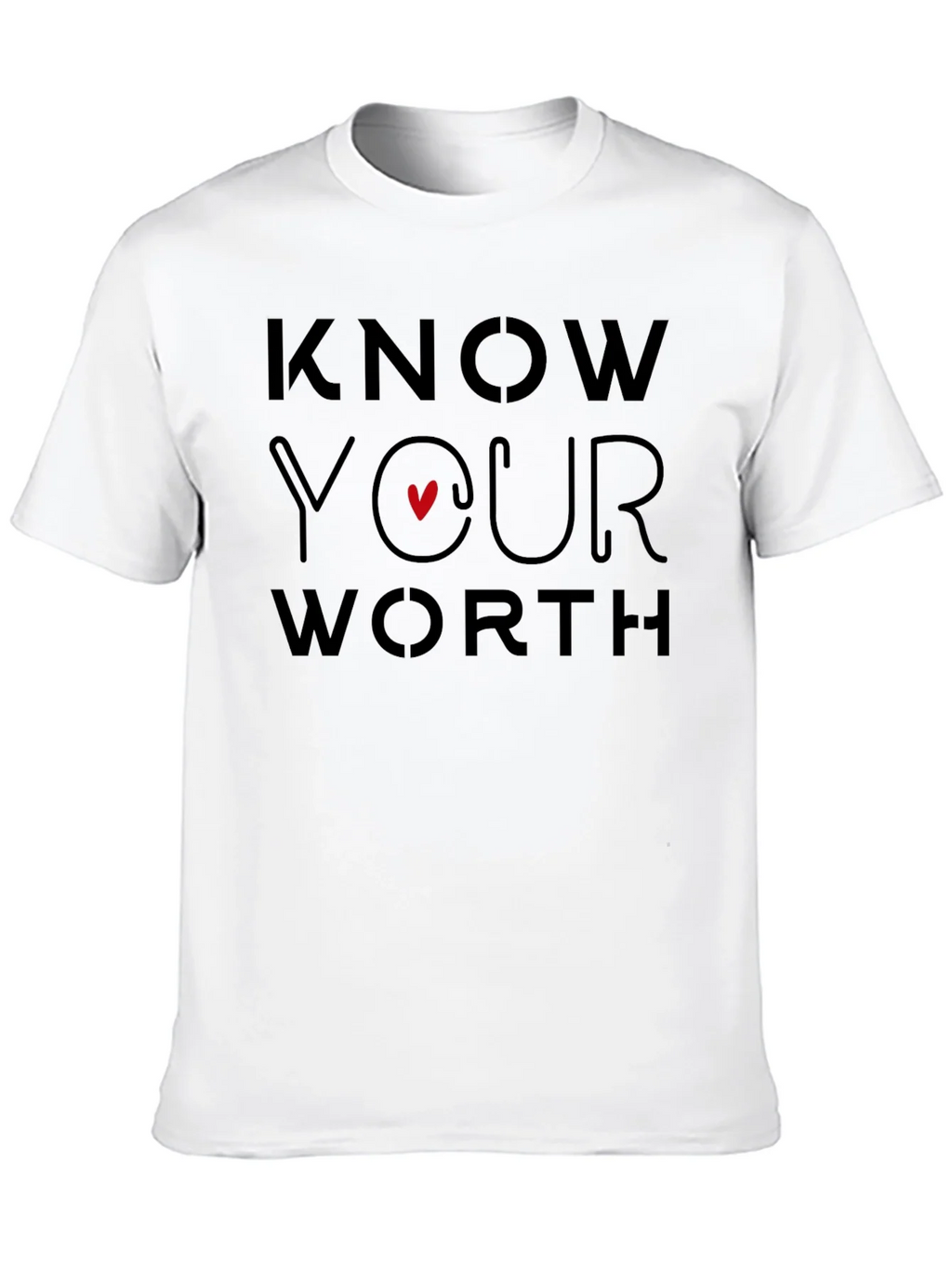 Know Your Worth Graphic Tee - Black product image 9