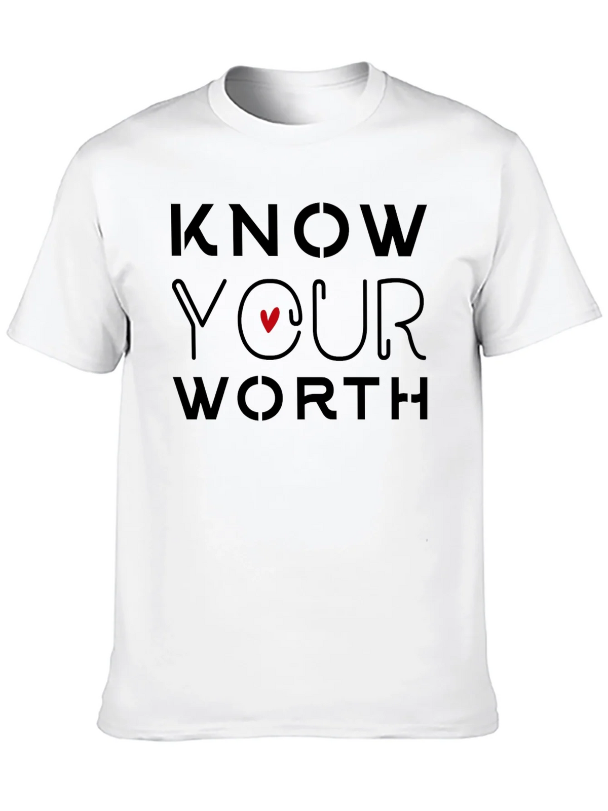 Know Your Worth Graphic Tee - Black product image 9