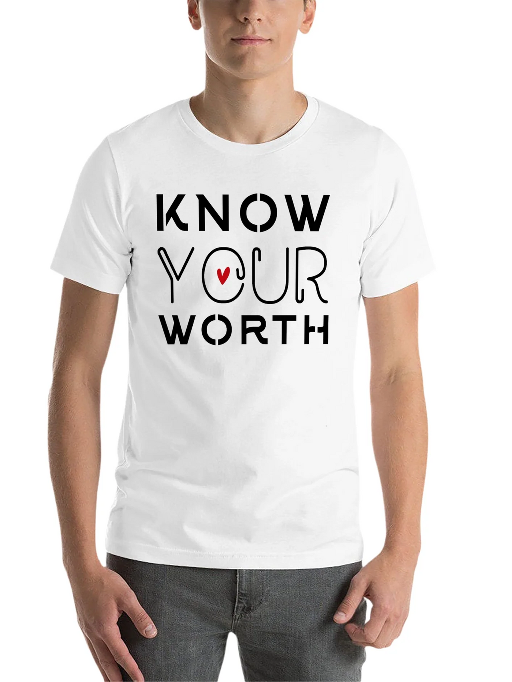 Know Your Worth Graphic Tee - Black product image 10