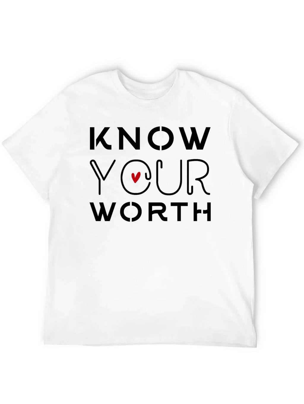 Know Your Worth Graphic Tee - Black product image 11
