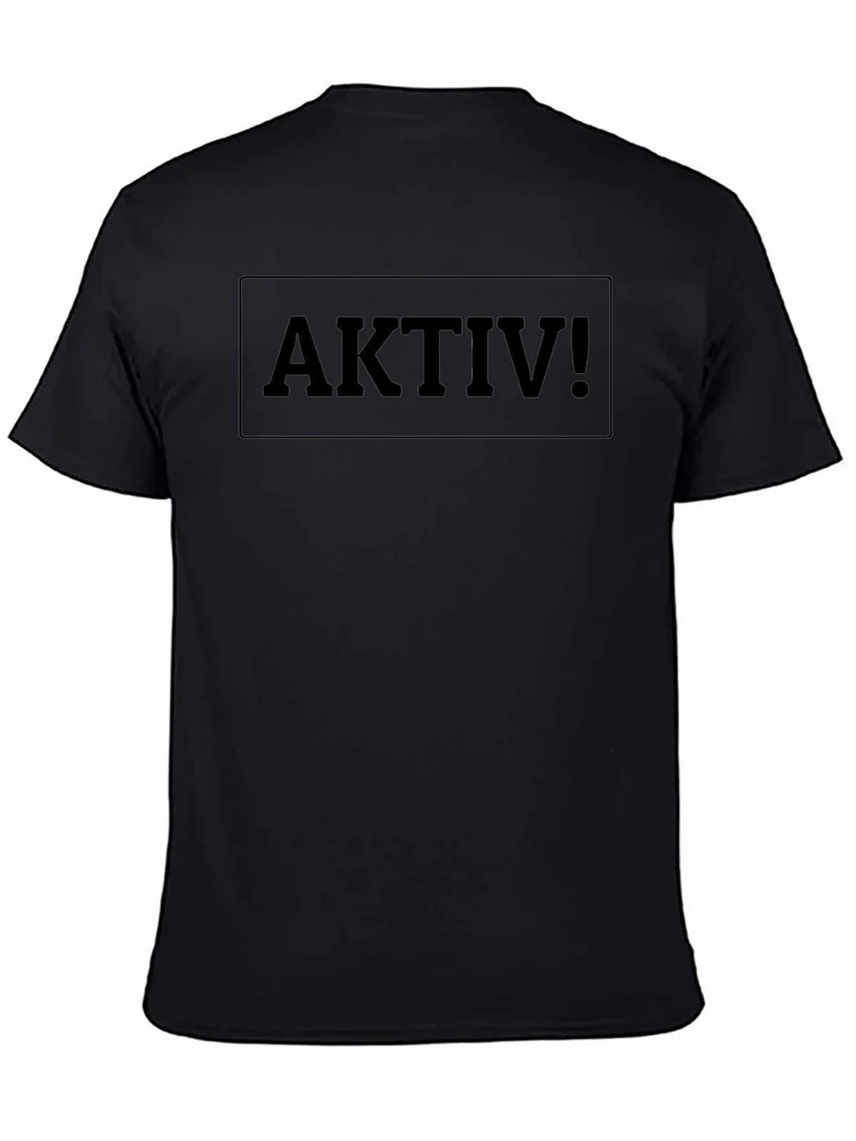 Aktiv! Black Graphic Tee product image 4