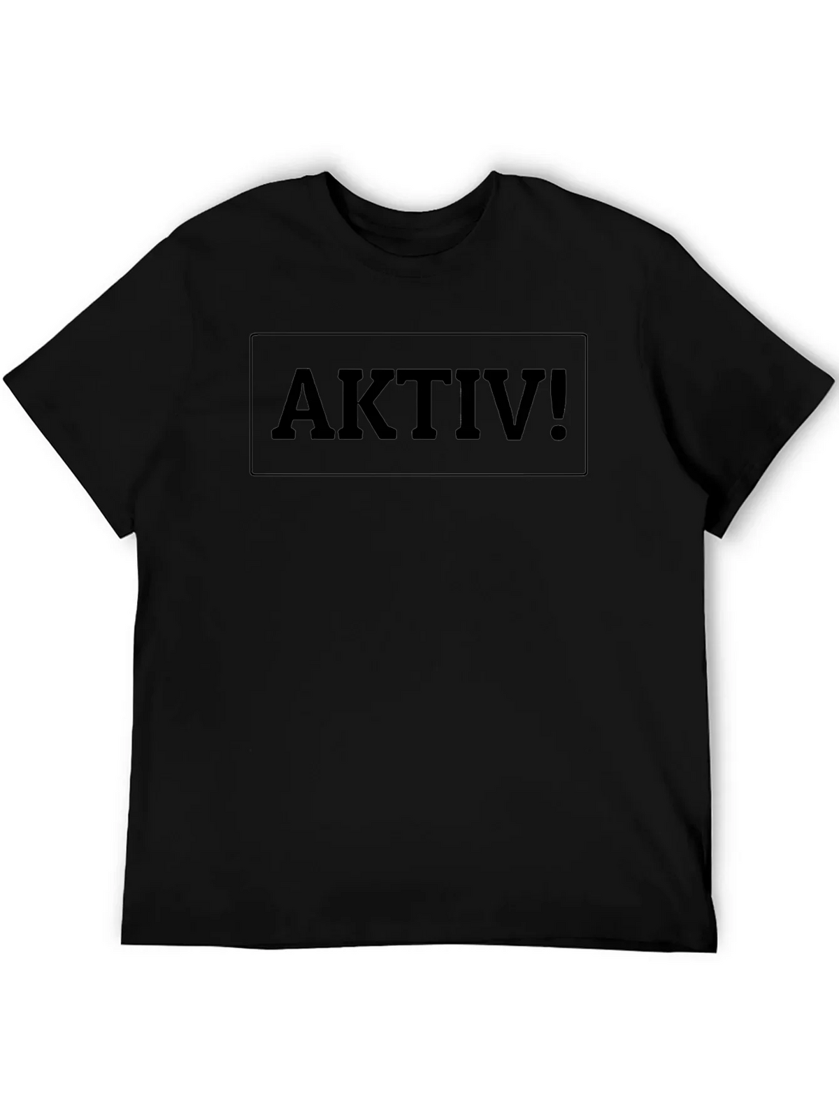 Aktiv! Black Graphic Tee product image 5