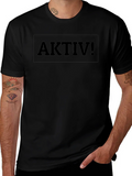 Aktiv! Black Graphic Tee product image 1