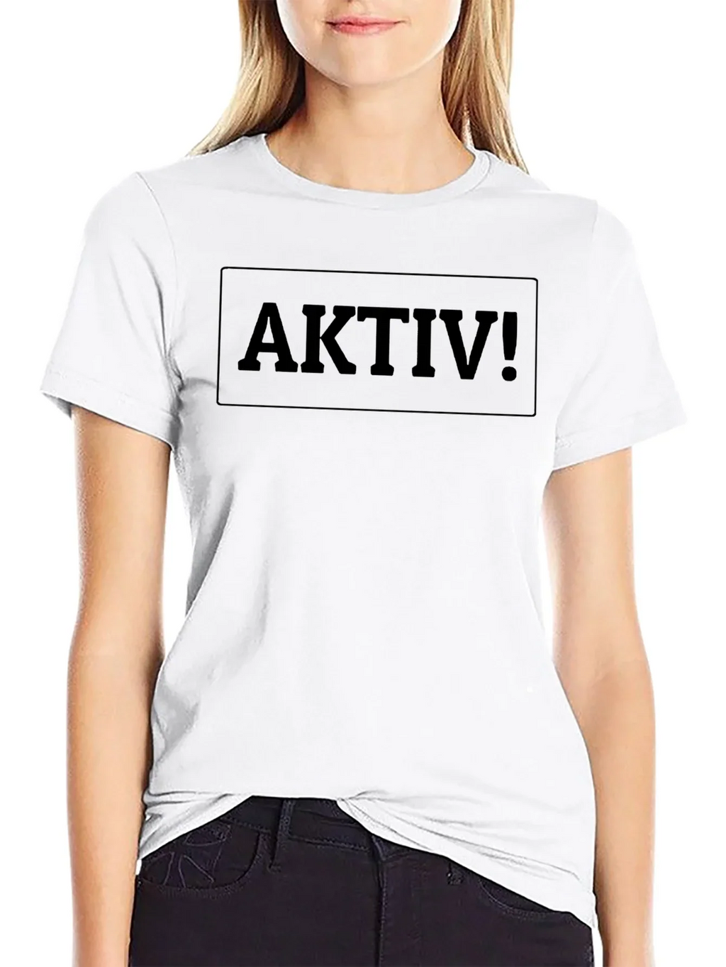 Aktiv! Black Graphic Tee product image 8